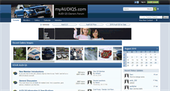 Desktop Screenshot of myaudiq5.com